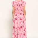  Smocked Charm Floral Dress