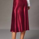 The Luxe Satin Midi Skirt | S-XL