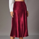  The Luxe Satin Midi Skirt | S-XL