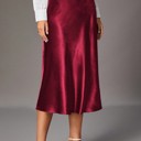  The Luxe Satin Midi Skirt | S-XL
