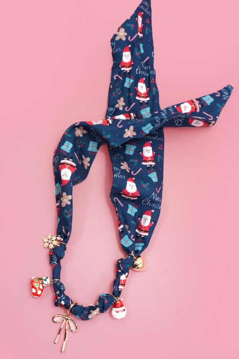 CHRISTMAS Handmade Scarf Necklace | Free Shipping