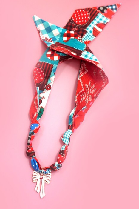 CHRISTMAS Handmade Scarf Necklace | Free Shipping