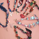  CHRISTMAS Handmade Scarf Necklace | Free Shipping