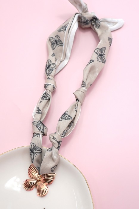 Handmade Scarf Necklace | Free Shipping