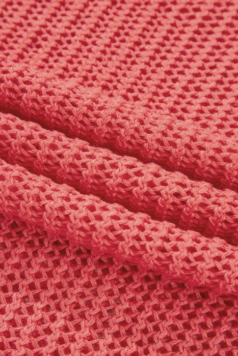 Crochet Open-Knit Sweater Top | S-XL