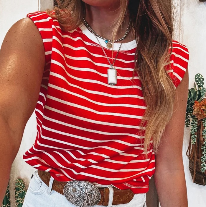 Sunny Day Rib Tank | S-XL