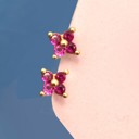 18k Stainless Steel Tarnish Free Mini Stud Earrings