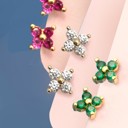  18k Stainless Steel Tarnish Free Mini Stud Earrings