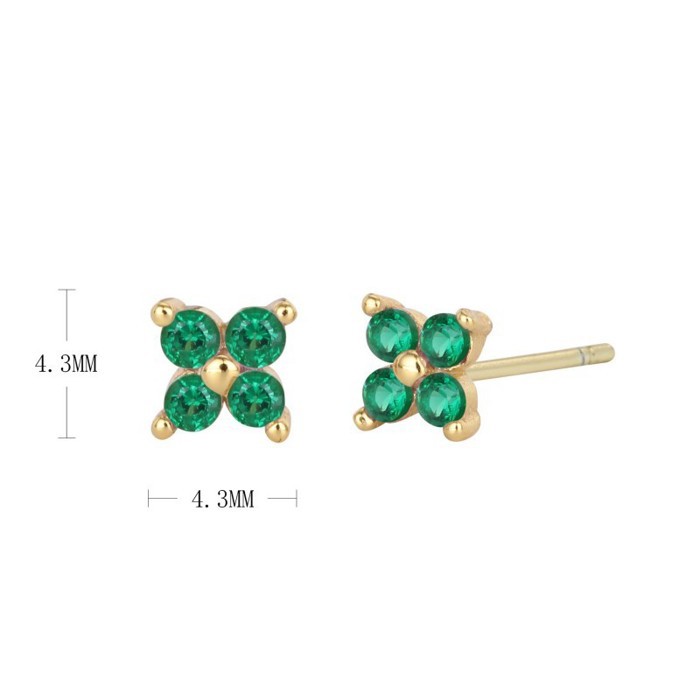 18k Stainless Steel Tarnish Free Mini Stud Earrings