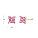  18k Stainless Steel Tarnish Free Mini Stud Earrings