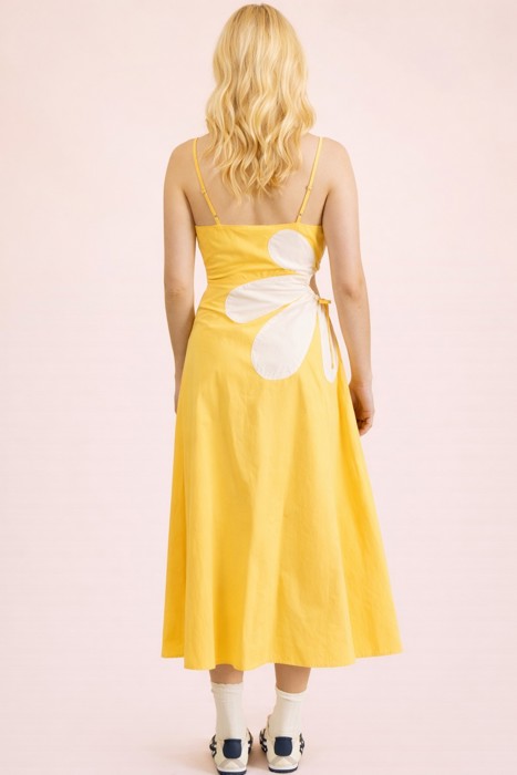 Bloom Detail Resort Midi Dress | S-XL