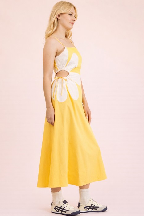 Bloom Detail Resort Midi Dress | S-XL