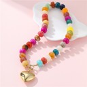  Big Beads Big Heart Toggle Necklace