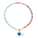  Natural Stone Mixed Bead Necklace