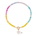  Natural Stone Mixed Bead Necklace