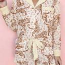  Leopard Print Long Sleeve Lounge Set | S-XL