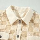  Cozy Checkered Corduroy Shacket | S-XL