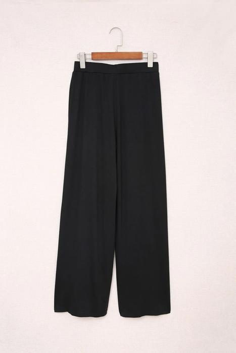 Open Leg Mid Waist Pants | S-XL