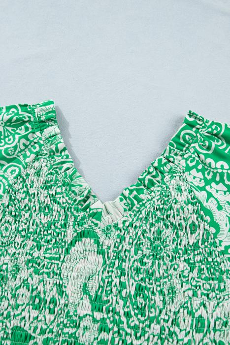 Sweet Bloom Smocked Blouse | S-XL