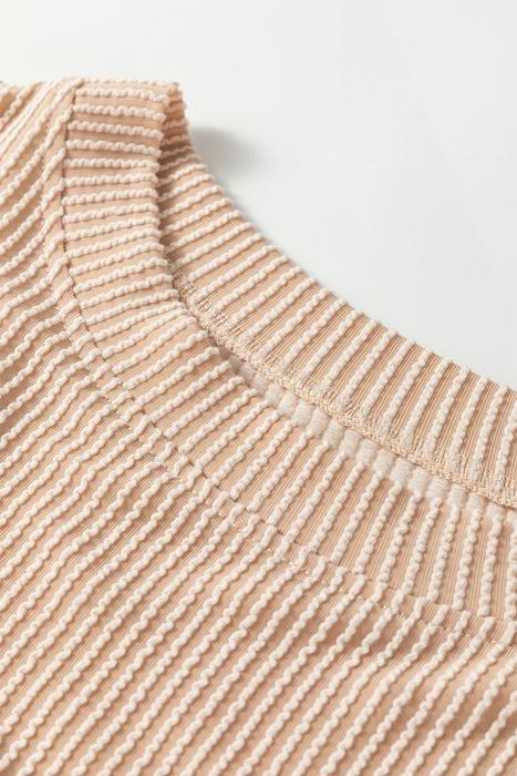 Colorblock Ribbed Relaxed-Fit Top | S-XL