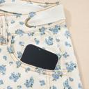  Floral Knot Waist Barrel Jeans | S-XL