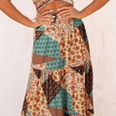  Multicolor Boho Long Maxi Skirt | S-XL