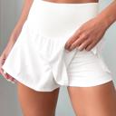  Ribbed High Waist Athletic Shorts | S-XL