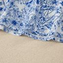  Floral Tie-Strap High Waist Maxi Dress | S-XL