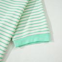  Stripe Colorblock Trim Short Sleeve Tee | S-XL