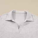  Polo V-Neck Pullover & Drawstring Pants Set | S-XL