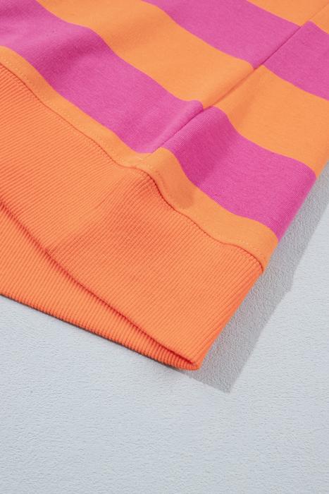 Chroma Stripe Relaxed Sweatshirt | S-XL