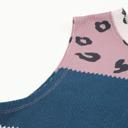  Color Block Animal Print Tank Top