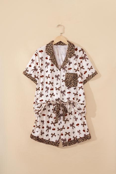 Bow & Cherry Patchwork Dream PJ Set | S-XL