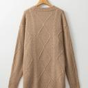  Cozy Cable Knit Sweater Dress | S-XL