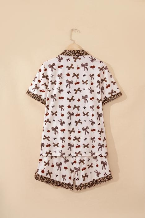 Bow & Cherry Patchwork Dream PJ Set | S-XL