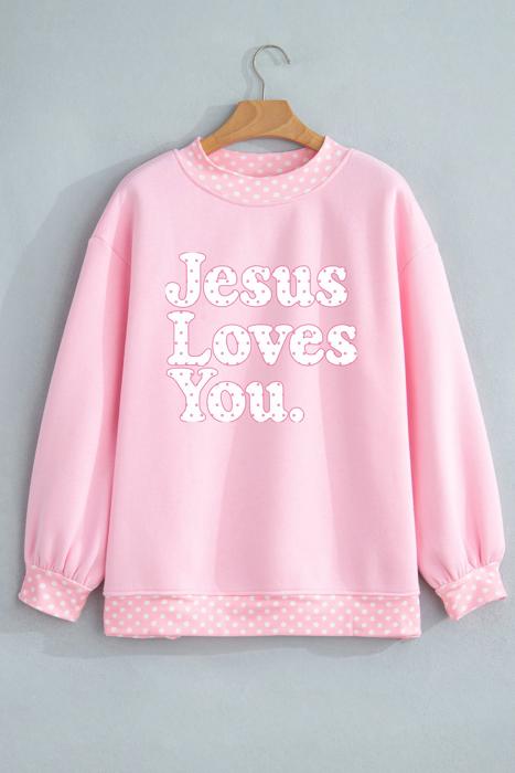 Forever Loved Mock-Neck Sweatshirt | S-XL
