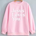  Forever Loved Mock-Neck Sweatshirt | S-XL