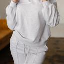  Polo V-Neck Pullover & Drawstring Pants Set | S-XL