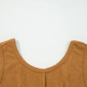  Corduroy Patched Pocket Mini Dress | S-XL