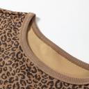  Leopard Print Crew Neck Tee | S-XL