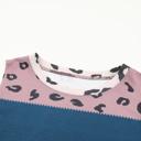  Color Block Animal Print Tank Top
