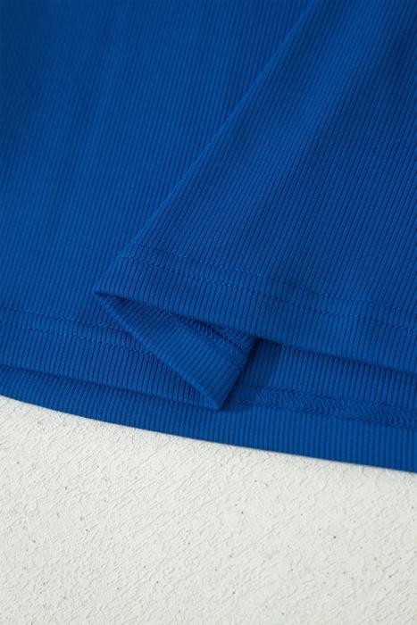 Ribbed Slim Tank Pocket Shorts Set | S-XL