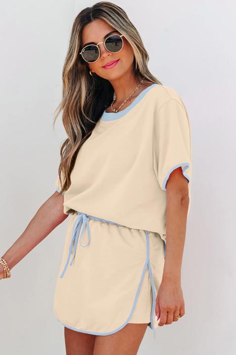 Urban Edge Colorblock Tee Skort 2-Piece | S-XL