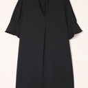  Ruffled Sleeve Shift Dress
