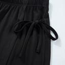  Relax Fit Tie Wrap Oversized Skort Set | S-XL