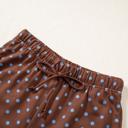  Polka Chic Drawstring Wide-Leg Lounge Set | S-XL