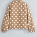  Luxe Polka Faux Fur Jacket | S-XL