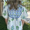  Flora Chic Tie Blouse | S-XL