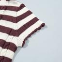  Stripe & Stitch Knit Cable Sweater | S-XL