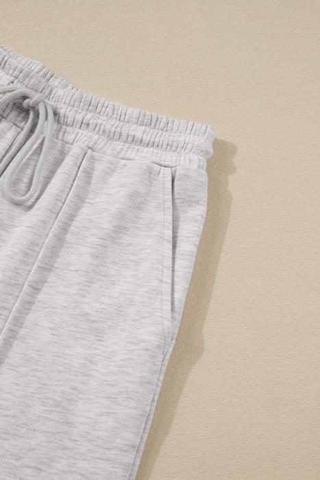 Polo V-Neck Pullover & Drawstring Pants Set | S-XL